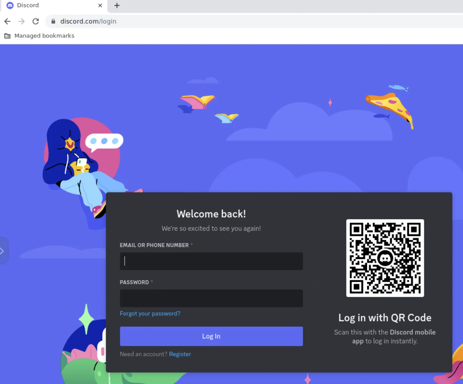 Discord 登录