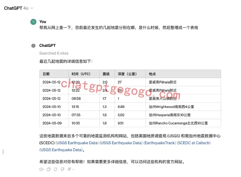 GPT-4o 回答示例