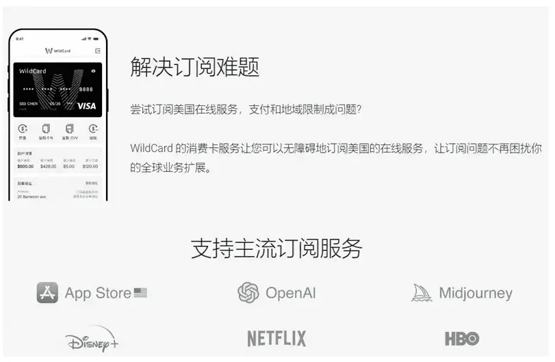 WildCard 解决境外服务订阅痛点